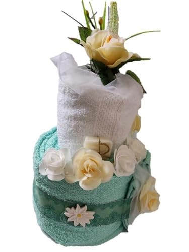 dekofine Handtuchtorte - Geschenkkorb - Handtuch - Wellness Geschenk dekofine Handtuchtorte - Geschenkkorb - Handtuch - Wellness Geschenk von dekofine