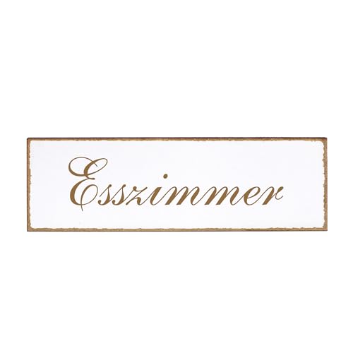 Dekolando Deko Türschild - Esszimmer - Schild 150 x 50 mm - Schilder Türschilder Namensschilder Wohnung selbstklebend Holzschild Tür Holzschilder Dekolando Deko Türschild - Esszimmer - Schild 150 x 50 mm - Schilder Türschilder Namensschilder Wohnung selbstklebend Holzschild Tür Holzschilder von DEKOLANDO