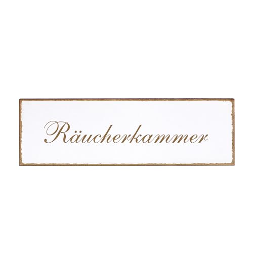 Dekolando Deko Türschild - Räucherkammer - Schild 150 x 50 mm - Schilder Türschilder Namensschilder Wohnung selbstklebend Holzschild Tür Holzschilder Dekolando Deko Türschild - Räucherkammer - Schild 150 x 50 mm - Schilder Türschilder Namensschilder Wohnung selbstklebend Holzschild Tür Holzschilder von dekolando