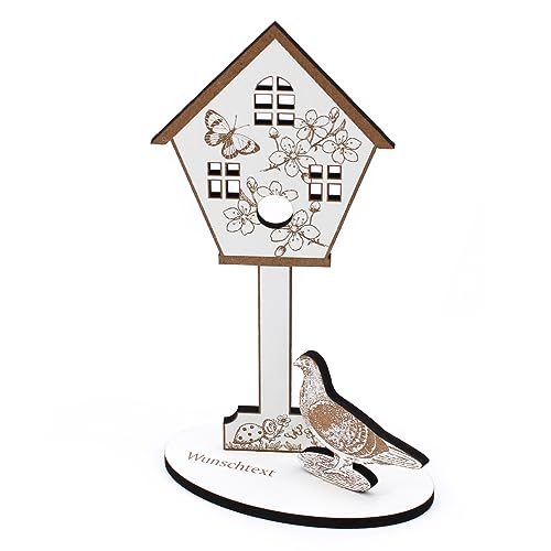 Geldgeschenk Taubenzüchter - inkl. Wunschtext Name - Vogelhaus Tauben Schild für Geld Gutschein Gutscheingeschenk Taubenzucht Taube - 12 x 20 cm Geldgeschenk Taubenzüchter - inkl. Wunschtext Name - Vogelhaus Tauben Schild für Geld Gutschein Gutscheingeschenk Taubenzucht Taube - 12 x 20 cm von DEKOLANDO