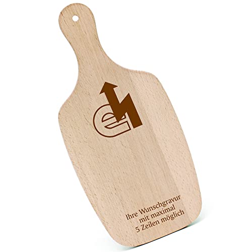 Schneidebrett Frühstücksbrettchen Gravur personalisiert - Elektriker - mit Griff 330x150 Holzbrett Holz Küche Schneidbrett Schneidebrett Frühstücksbrettchen Gravur personalisiert - Elektriker - mit Griff 330x150 Holzbrett Holz Küche Schneidbrett von DEKOLANDO