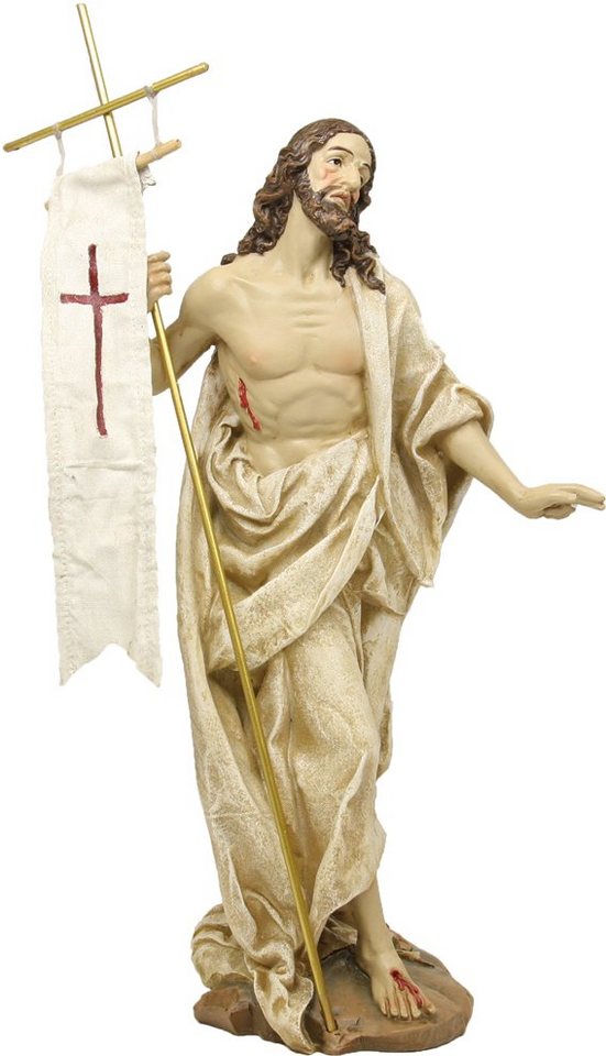 dekoprojekt Dekofigur Heiligenfigur Jesus Auferstehung 30 cm von dekoprojekt