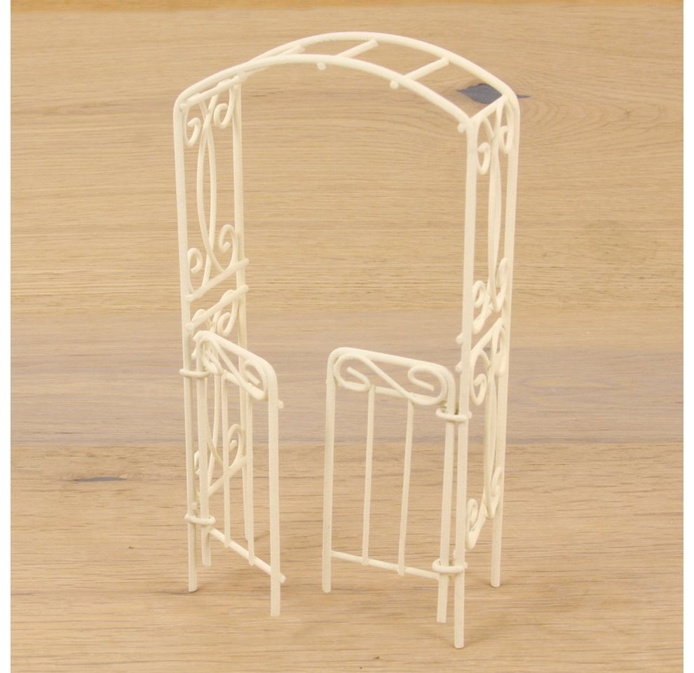 Dekofigur Minigarten Rankbogen mit Türen mini, weiß 9,5 cm Dekofigur Minigarten Rankbogen mit Türen mini, weiß 9,5 cm von OTTO