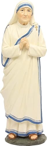 dekoprojekt Hlg. Mutter Teresa 11 cm Weiße Figurine von dekoprojekt