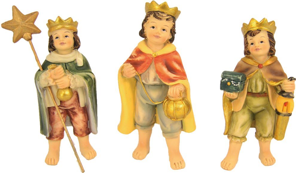 dekoprojekt Krippenfigur Krippenfigur Sternsinger 6,7 cm von dekoprojekt