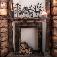 Deko Kamin Konsole Rustikal Recyclingholz, Kamin, Dekorationstrend Kaminholzregal, Kaminkonsole, Kaminumrandung Deko Kamin Konsole Rustikal Recyclingholz, Kamin, Dekorationstrend Kaminholzregal, Kaminkonsole, Kaminumrandung von dekorIris