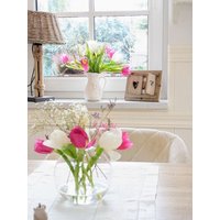Glasvase Schweden, Vase, Blumenvase, Frühlingsdeko, Glasdeko 03661310Sf von dekorIris