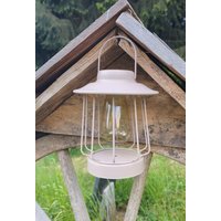 Solar Laterne Metall Sand, Solarlampe, Gartenlaterne, Laterne, Gartendeko von dekorIris