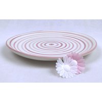 Teller Modernart Rosa Gestreift Flach 26 cm Platte Keramikteller Abano 4042 R Righe Teller Modernart Rosa Gestreift Flach 26 cm Platte Keramikteller Abano 4042 R Righe von dekorIris