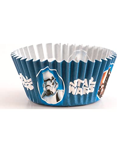 Dekora - 339235 Star Wars Muffins Backformen Set - 50 Stück, 5 x 5 x 3 cm von dekora