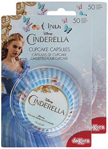 Dekora - Backformen Set | Muffin und Cupcake Formen Papier - 50 Stück - Cinderella von dekora