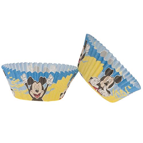 Dekora - Backformen Set | Muffin und Cupcake Formen Papier - 25 Stück - Mickey Mouse von dekora