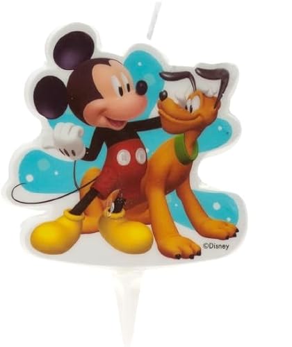 dekora - Geburtstagskerze Mickey Mouse und Pluto 2D Cake – 7 von dekora