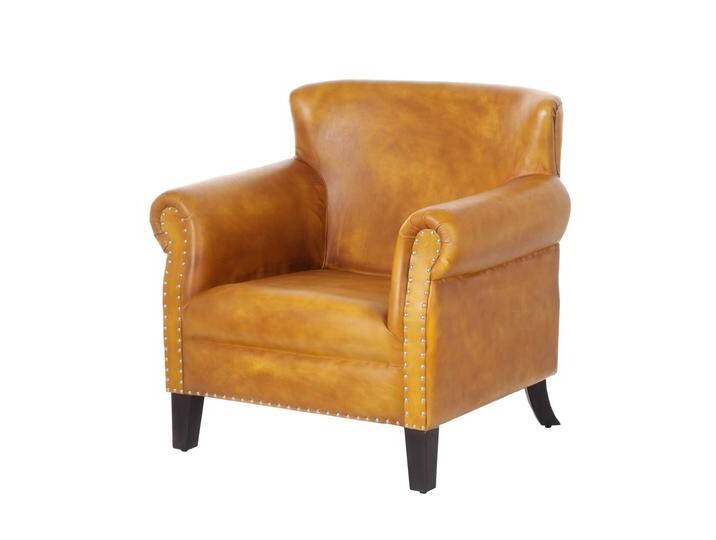 Ledersessel Afar 91x81x89 camel Ledersessel Afar 91x81x89 camel von dekoria