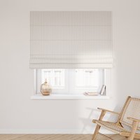 Gestreiftes Raffrollo Nach Maß | Sichtschutz Fenster Blickdicht Gardine Vorhang Gratis Stoffmuster von dekoriaathome