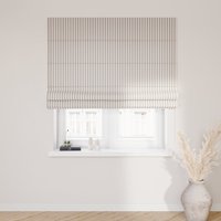 Gestreiftes Raffrollo Nach Maß | Sichtschutz Fenster Blickdicht Gardine Vorhang Gratis Stoffmuster von dekoriaathome