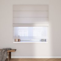 Leinen Doppelraffrollo Nach Maß | Sichtschutz Fenster Raffrollo Blickdicht Gardine Vorhang Rollo Gratis Stoffmuster von dekoriaathome