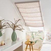 Raffrollo Nach Maß | Sichtschutz Fenster Lichtdurchlässig Gardine Vorhang Rollo Gratis Stoffmuster von dekoriaathome