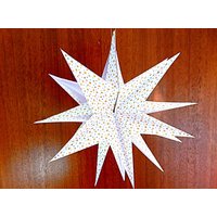 stern 3-D Origami Weihnachten Advent Fensterdeko von dekosterne