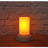 Led Flammenlicht Batterie Timer Flamme Feuer Effekt Fackel Lampe Lichterkette Warmweiß von dekotrend24