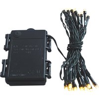 Led Lichterkette Timer Batterie Innen Und Außen Warmweiß Kaltweiß Batteriebetrieben von dekotrend24