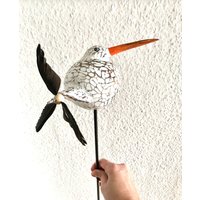 Gartenstecker 110 cm Mit Möwe Erna 20 Feder-Propeller Gartenstecker 110 cm Mit Möwe Erna 20 Feder-Propeller von dekoundmeer