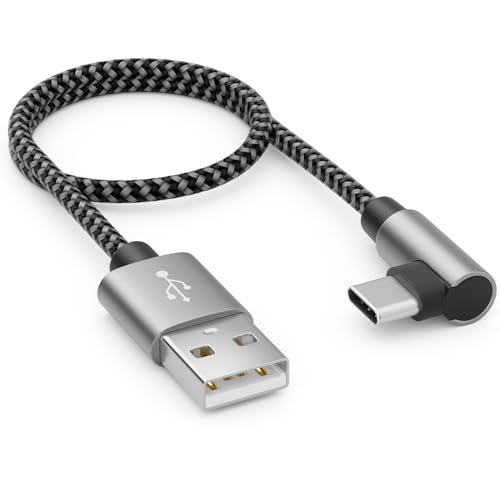 deleyCON 0,30m USB-A zu USB-C Kabel - USB C Stecker 90° Gewinkelt - Kurzes 30cm A auf C Ladekabel für iPhone 15 16 Pro Max Samsung S25 S24 S23 S22 Pixel iPad Pro MacBook Air Tablets Switch PS5 deleyCON 0,30m USB-A zu USB-C Kabel - USB C Stecker 90° Gewinkelt - Kurzes 30cm A auf C Ladekabel für iPhone 15 16 Pro Max Samsung S25 S24 S23 S22 Pixel iPad Pro MacBook Air Tablets Switch PS5 von deleyCON
