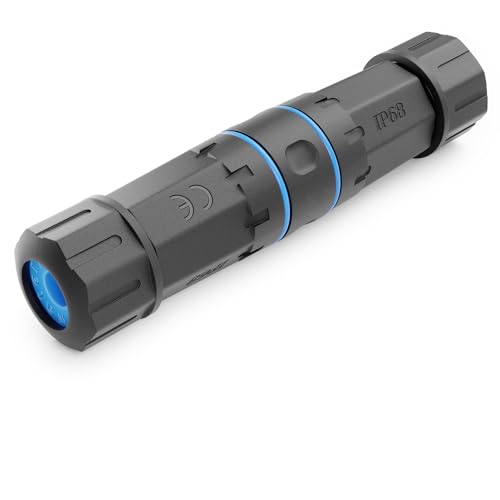 deleyCON 1 Stück CAT 6 Netzwerkkabel Kupplung LSA Outdoor LAN DSL Verlegekabel Netzwerk Kabel Verbinder IP68 Wassergeschützt Staubgeschützt STP Ethernet Kabel Verlängerung Außenbereich Schwarz deleyCON 1 Stück CAT 6 Netzwerkkabel Kupplung LSA Outdoor LAN DSL Verlegekabel Netzwerk Kabel Verbinder IP68 Wassergeschützt Staubgeschützt STP Ethernet Kabel Verlängerung Außenbereich Schwarz von deleyCON