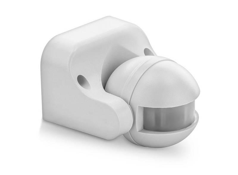 deleyCON Bewegungsmelder deleyCON Infrarot Bewegungsmelder - Innen/Außen IP44 - 180° bis 12m - von deleyCON