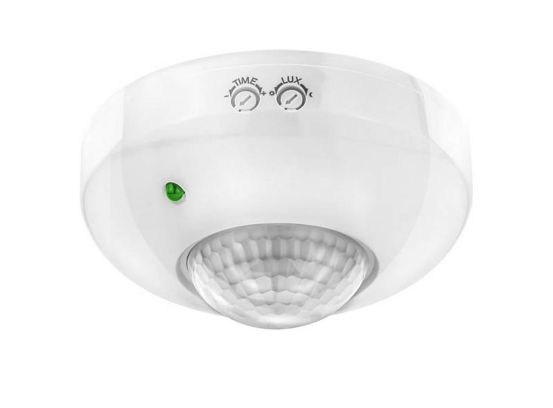 deleyCON Bewegungsmelder deleyCON Infrarot Decken Bewegungsmelder Aufputz - IP20 - 360° bis 6m von deleyCON