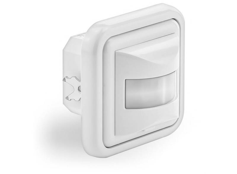 deleyCON Bewegungsmelder deleyCON Infrarot Wand Bewegungsmelder Unterputz - IP20 - 160° bis 9m von deleyCON