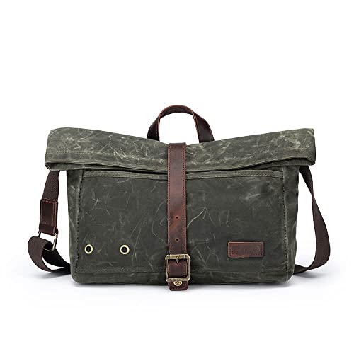 Della Q 99622 Canvas Bag, Olive, Einheitsgröße von della Q