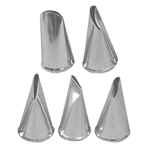 DIY Craft Flower Rose Icing Piping Nozzles, Cream Petal Pastry Cake Decorating Tips, 304 Stainless Steel Delr von delr