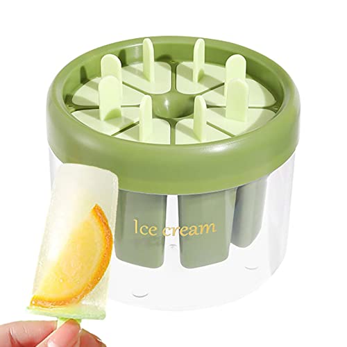 Formen für Eis am Stiel | 8 Stück Lebensmittelechte Eis am Stiel Form | Selbstgemachte Eis am Stiel Form Wiederverwendbar für Sommer | Erfrischend Delr Formen für Eis am Stiel | 8 Stück Lebensmittelechte Eis am Stiel Form | Selbstgemachte Eis am Stiel Form Wiederverwendbar für Sommer | Erfrischend Delr von delr