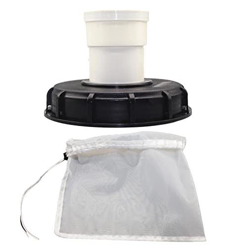 IBC Deckelfilter Filterschirm Nylon - IBC Wasserfilter Set - Ventilanschluss Filter Anschluss Gartenschlauch Winkel 45°90° für Ventil Wassertank groß Delr IBC Deckelfilter Filterschirm Nylon - IBC Wasserfilter Set - Ventilanschluss Filter Anschluss Gartenschlauch Winkel 45°90° für Ventil Wassertank groß Delr von delr