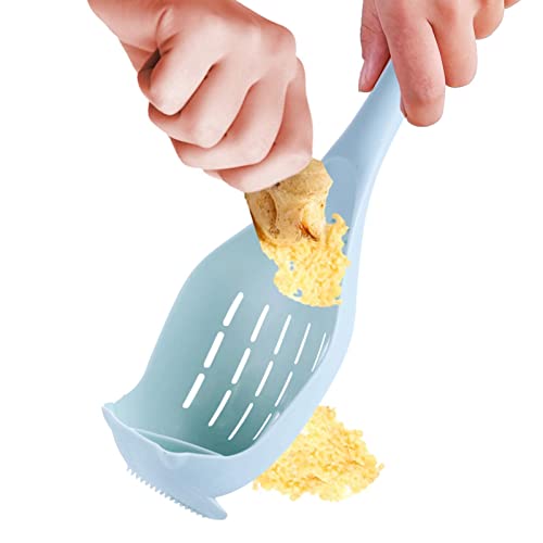 Lochlöffel | Multifunktionale Schlitzlöffel zum platzsparenden Kochen - Schlitzservierlöffel Schaufel Sieb Löffel Sieb Löffel Sieb Bequemer Solitärgriff zum Pressen Delr Lochlöffel | Multifunktionale Schlitzlöffel zum platzsparenden Kochen - Schlitzservierlöffel Schaufel Sieb Löffel Sieb Löffel Sieb Bequemer Solitärgriff zum Pressen Delr von delr