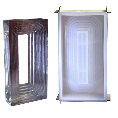 Rechteckige Lampenform | Silikonharz Tischlampenform | Epoxidharz Gießformen für DIY Ornamente, Handwerksprojekte, Tischlampe Delr Rechteckige Lampenform | Silikonharz Tischlampenform | Epoxidharz Gießformen für DIY Ornamente, Handwerksprojekte, Tischlampe Delr von delr