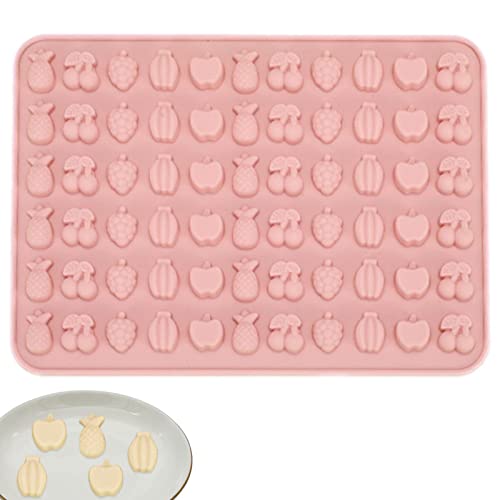 Silikon-Keksform | Schokoladenform zur Herstellung von Süßigkeiten, Backformen aus lebensmittelechtem Silikon für selbstgemachte Muffins und Cupcakes Delr von delr