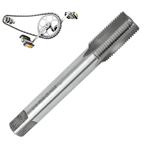 delr 9/16"-20 Hahn und Gewindeschneider rechte Hand - Reparatur Pedale HSS - Gewindestange Kurbel Fahrrad Rmano Reparatur Gewinde delr 9/16"-20 Hahn und Gewindeschneider rechte Hand - Reparatur Pedale HSS - Gewindestange Kurbel Fahrrad Rmano Reparatur Gewinde von delr