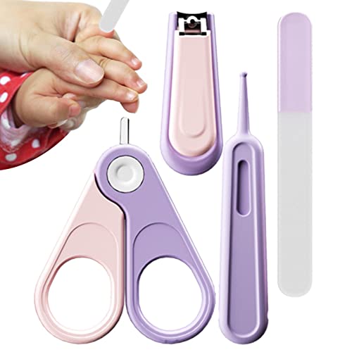 delr Baby-Toilette, Nägel mit rutschfestem Griff für Babys, mit niedlichem Schutz, 4-in-1-Geschenke für Babypartys, Artikel für Neugeborene, unverzichtbares Set für Babys, stabil delr Baby-Toilette, Nägel mit rutschfestem Griff für Babys, mit niedlichem Schutz, 4-in-1-Geschenke für Babypartys, Artikel für Neugeborene, unverzichtbares Set für Babys, stabil von delr