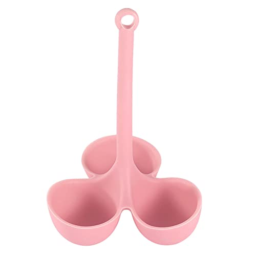 delr Dampfgarer für Eier | Tablett zum Kochen von Eiern aus hitzebeständigem Silikon, Küchenutensilien für das Mittagessen Eierbecher mit 3 Gittern, wiederverwendbare Eierkocher für Eier von delr