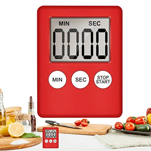 delr Digitaler Countdown-Timer - Magnetic Back Timer mit Speicherfunktion - Timer für Stoppuhr mit Schnelleinstellung für Klassenlehrer, Studio delr Digitaler Countdown-Timer - Magnetic Back Timer mit Speicherfunktion - Timer für Stoppuhr mit Schnelleinstellung für Klassenlehrer, Studio von delr