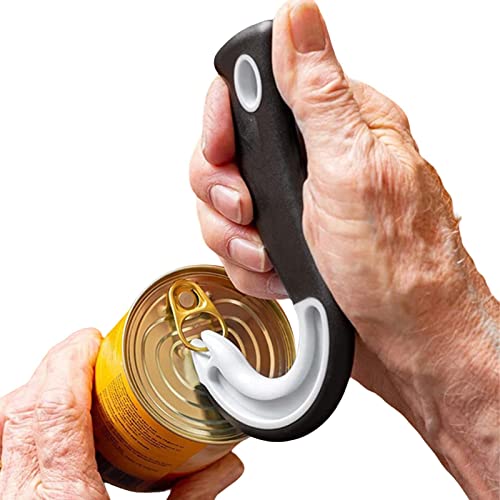 delr Dosenöffner mit Abreißlasche – Ring-Dosenöffner leicht zu öffnen in J-Form, langlebiger Flaschenöffner, einfache Öffnungslaschen, perfekt delr Dosenöffner mit Abreißlasche – Ring-Dosenöffner leicht zu öffnen in J-Form, langlebiger Flaschenöffner, einfache Öffnungslaschen, perfekt von delr