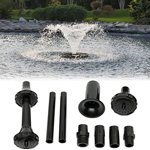 delr Kopfdüse | Poolbrunnen mit sinkender Pumpe | Wasserfalldüse für Aquarien, Aquarien, Gartenteiche, Pools von delr