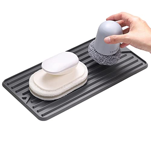 delr Tablett zum Trocknen von Geschirr, hitzebeständige Matten für Arbeitsplatte | Trocknungsmatte, Ablaufmatte, Topfmatte, Topfuntersetzer, waschbar delr Tablett zum Trocknen von Geschirr, hitzebeständige Matten für Arbeitsplatte | Trocknungsmatte, Ablaufmatte, Topfmatte, Topfuntersetzer, waschbar von delr