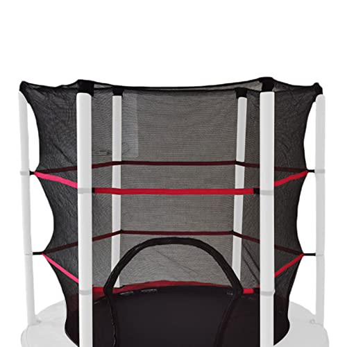 delr Trampolin Sicherheitsnetz | Ersatz des Trampolin-Sicherheitsnetzes | Trampolin für Kinder Trampolin Netz für Outdoor-Trampolin atmungsaktiv und verschleißfest von delr