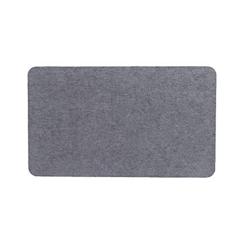 delr Wasserabsorbierendes Steintablett - Rutschfeste Seifenschale aus Kieselsteinerde - Wasserabsorbierender Stein, wasserabsorbierende Untersetzer, Steinwaschbecken Tablett von delr