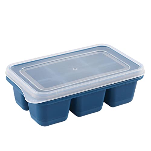 eiswürfelschale silikon eiswürfelschale klein 6 hohler eiswürfelform wiederverwendbar eiswürfelform mit deckel eiswürfelformen platzsparend eiswürfelformen Delr eiswürfelschale silikon eiswürfelschale klein 6 hohler eiswürfelform wiederverwendbar eiswürfelform mit deckel eiswürfelformen platzsparend eiswürfelformen Delr von delr