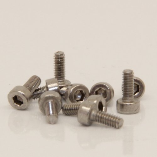 dely trade Verbindungselemente 10 Stück Zylinderschraube M4 x 14 Edelstahl A2 DIN 912 Innensechskant von dely trade Verbindungselemente