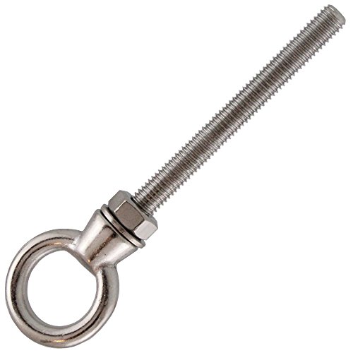 1 Stück Augbolzen mit metrischem Gewinde M6 X 80 Edelstahl A4 1 Stück Augbolzen mit metrischem Gewinde M6 X 80 Edelstahl A4 von dely trade